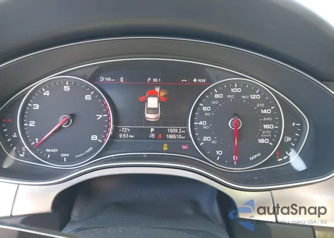 2016 Audi A6 3.0T Premium Plus z USA, uszkodzony, nr VIN WAUHGAFC6GN003498